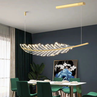 Lucy - Modern Leaf Shaped Chandelier