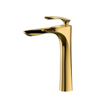 Melony - Modern Brass Single Lever Deck Mounted Basin Mixer Tap