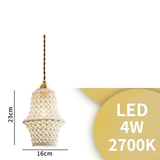 Lowrys - Patterned Ceramic Hanging Pendant Ceiling Light
