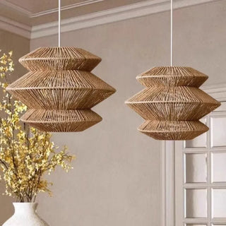 Aubry - Handmade Hemp Rope Weaving Creative Light Chandelier