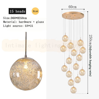 Hannah - Hanging Ceiling Pendant Chandelier