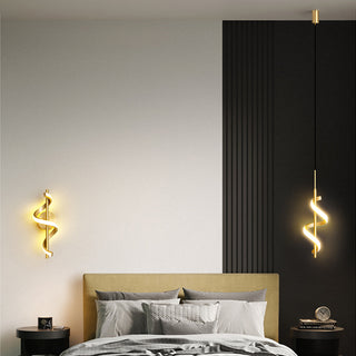 Lira - Modern LED Spiral LED Round Ceiling Light
