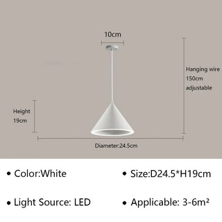 Jebel - Macaron Modern LED Pendant Hanging Light