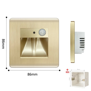 Blaise - Smart Recessed Sensor Modern Wall Stair Aisle Light