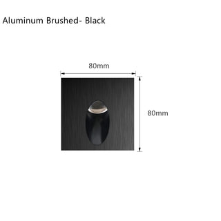 Darcey - Recessed Modern Aluminum Stair Wall Light