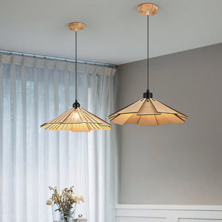 Cornell - Creative Pastoral Wooden Ceiling  Pendant