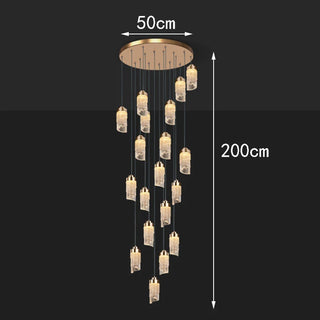 Rubi - Ceiling Hanging Pendant Chandelier