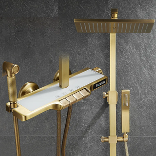 Bradley - Antique Thermostatic Digital Display Waterfall Shower Set