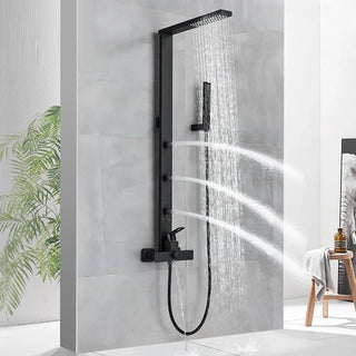 Beverly - Rainfall Thermostatic Shower Set with Body Jets