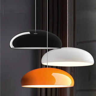 Laila - Disc Glossy Modern Single Head Pendant Light