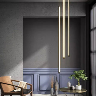 Gael - Modern Long Bar LED Ceiling Chandelier