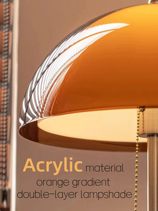 Caldren - Dark Brown Acrylic E27 Floor Lamp