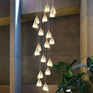 Martina - Crystal Pendant Hanging Chandelier