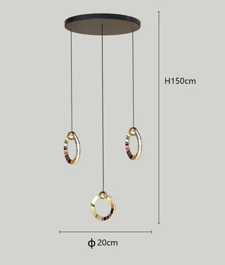 Karine - Crystal Pendant Ceiling Chandelier