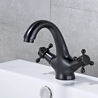 Haydee - Vintage Dual Handle Hot/Cold Mixer Basin Tap