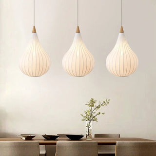 Jasmine - Wabi Sabi Style Fabric Chandelier Pendant Lights