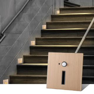 Orson - Motion Detect Wall Sconce Lamp Automatic Recessed Footlights