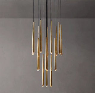 Meilani - Hanging Long Tear Drop Hanging Modern Ceiling Chandelier