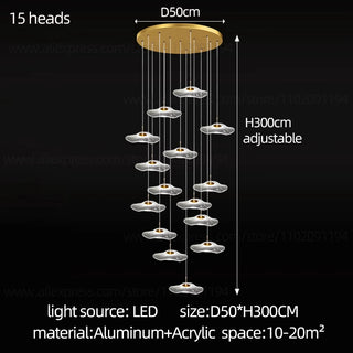 Goshe - Hanging Pendant Ceiling Chandelier