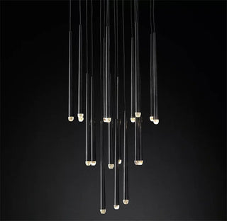 Meilani - Hanging Long Tear Drop Hanging Modern Ceiling Chandelier