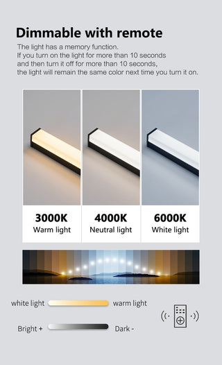 Leonidas - Modern Long Strip LED Outdoor Wall Light