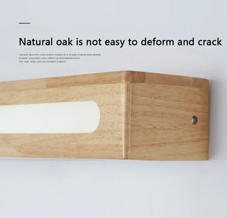 Gisselle - Solid Wood Sconce Bathroom Makeup Mirror Wall Lights