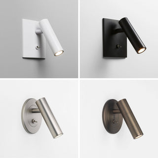 Bastien - Modern Adjustable LED Cylinder Reading Wall Light