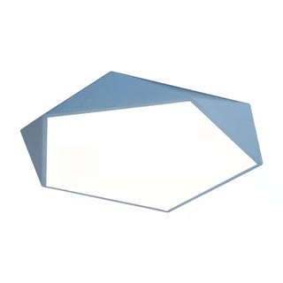 Colonia - Modern Pentagonal Flush Mount Ceiling Light