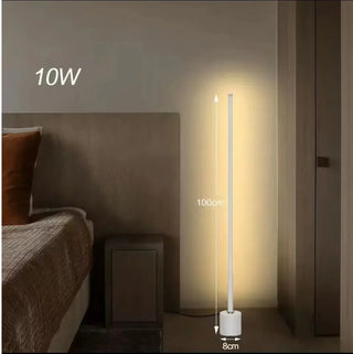 Marcell - Sleek Adjustable LED Strip Floor Lamp