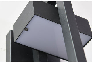 Merlen - Modern Black Outdoor Wall Light