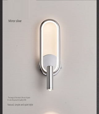 Cris - Modern Adjustable Ring LED Wall Reading Light