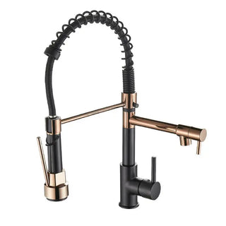 Gena - Pull Out Spout Hot/Cold Dual Hole Mixer Tap