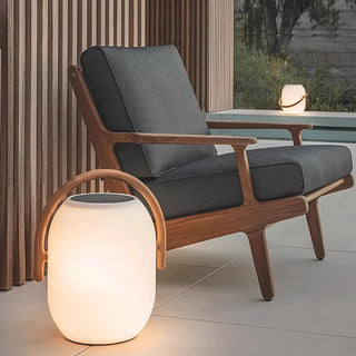 Elowra - Art Deco Courtyard Floor Lamp
