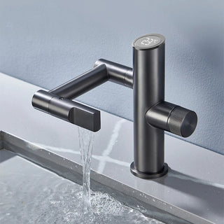 Delois - Modern Rotating Digital Display Basin Mixer Tap-