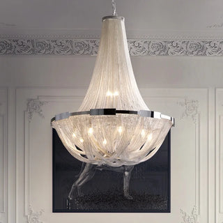 Ayzal - Modern Tassel Chain Hanging Chandelier