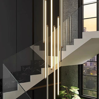 Gael - Modern Long Bar LED Ceiling Chandelier
