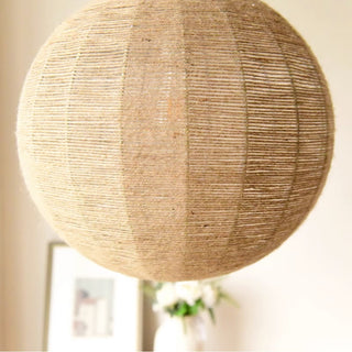 Cheryl  - Handmade Fabric Round Ball Pendant Ceiling Lamp