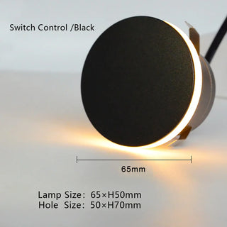 Courtney - LED Waterproof Modern Round Wall Stair Light