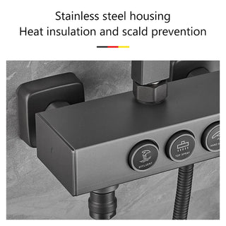 Furkan - Stainless Steel Bathroom Household Constant Temperature Shower Shower