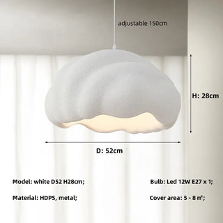Rasina - Wabi Sabi Droplight Cloud Ceiling Pendant Light