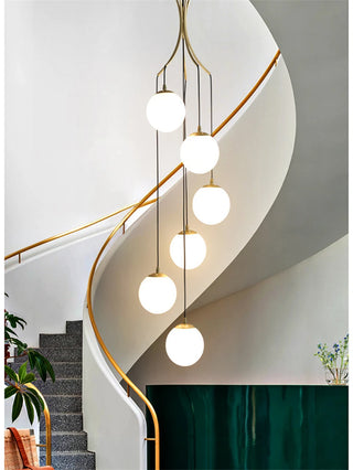 Evie - Modern Hanging Ball Ceiling Chandelier