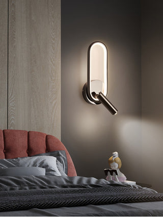 Cris - Modern Adjustable Ring LED Wall Reading Light