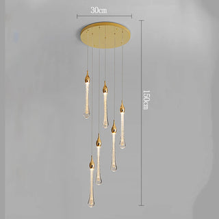 Harraz - Crystal Pendant Ceiling Chandelier
