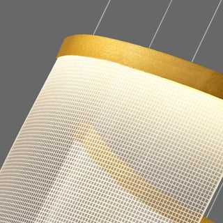 Foara - Round Hanging APP Dimmable Hanging Ceiling Chandelier