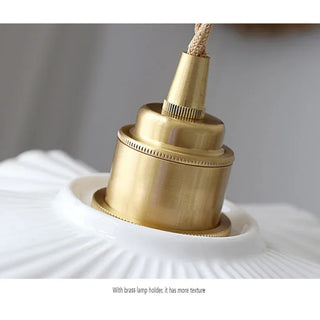 Susan - Vintage Ceramic Hanging Pendant Ceiling Light