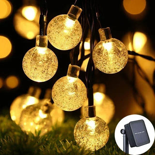 Damiano - Solar Crystal Ball LED String Light