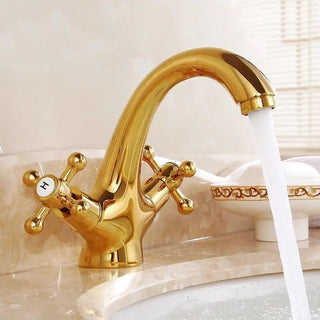 Haydee - Vintage Dual Handle Hot/Cold Mixer Basin Tap