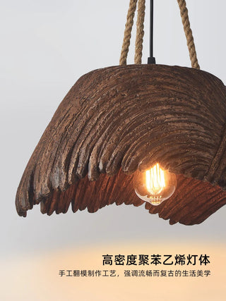 Aleppo - Vintage Hemp Rope Designer Hanging Lamp Fixture