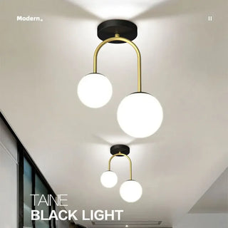 Turmero - Modern Double White Circle Pendant Hanging Ceiling Light