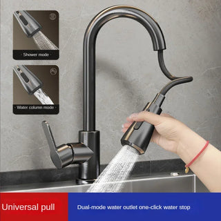Gena - Pull Down Cold/Hot Water Dual Purpose Tap